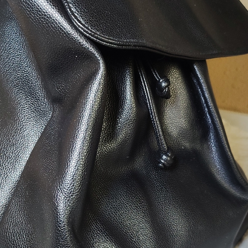 Victoria's Secret Sleek Black Backpack - Picture 3 of 9
